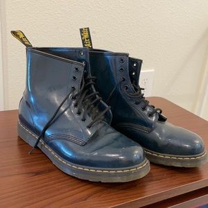 Dr. Martin paten leather boots